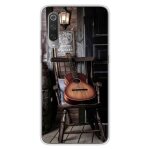 Coque en silicone - compatible xiaomi mi 9, xiaomi mi 9 pro - design guitare
