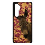 Coque silicone xiaomi mi note 10 lite en bois et ane anesse tetu antichoc bourrique nature animal animaux ...