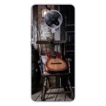 Coque en silicone - compatible xiaomi poco f2 pro - design guitare