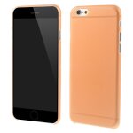 Coque skin orange mat aspect givr� pour iphone 6s
