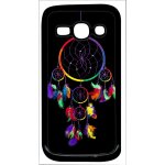 Coque pour smartphone - attrape rve arc en ciel fond noir - compatible avec samsung galaxy ace 3 - plastique ...