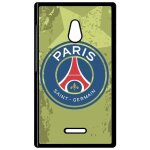 Coque pour smartphone - blason club fc paris saint germain - compatible avec nokia x2 dual sim - plastique ...