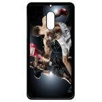 Coque pour smartphone - boxe everlast - compatible avec nokia 6 (2018) - plastique - bord noir
