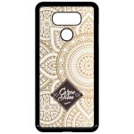 Coque pour smartphone - carpe diem modif orient fond blanc - compatible avec lg g6 - plastique - bord ...