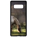 Coque pour smartphone - chevaux - compatible avec samsung galaxy note 8. 0 - plastique - bord noir Coque pour smartphone - chevaux - compatible avec samsung galaxy note 8. 0 - plastique - bord noir