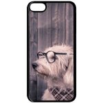 Coque pour smartphone - chien - compatible avec apple ipod touch 6 - plastique - bord noir Coque pour smartphone - chien - compatible avec apple ipod touch 6 - plastique - bord noir