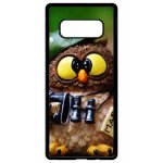 Coque pour smartphone - chouette - compatible avec samsung galaxy note 8. 0 - plastique - bord noir Coque pour smartphone - chouette - compatible avec samsung galaxy note 8. 0 - plastique - bord noir