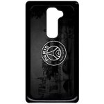 Coque pour smartphone - club psg paris saint germain vintage - compatible avec lg g2 - plastique - bord ...