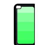 Coque pour smartphone - degrad vert fluo - compatible avec apple ipod touch4 - plastique - bord noir Coque pour smartphone - degrad vert fluo - compatible avec apple ipod touch4 - plastique - bord noir