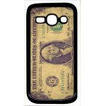Coque pour smartphone - un dollar - compatible avec samsung galaxy ace 3 - plastique - bord noir
