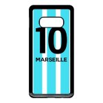Coque pour smartphone - equipe maillot marseille - compatible avec samsung galaxy s10e - plastique - ...