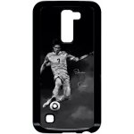 Coque pour smartphone - fc psg cavani - compatible avec lg k10 - plastique - bord noir