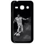 Coque pour smartphone - fc psg cavani - compatible avec samsung galaxy core + - plastique - bord noir ...