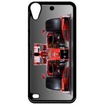 Coque pour smartphone - formule 1 - compatible avec htc desire 530 - plastique - bord noir