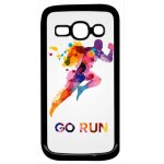 Coque pour smartphone - go running motivation - compatible avec samsung galaxy ace 3 - plastique - bord ...
