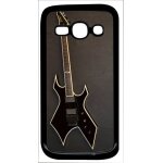Coque pour smartphone - guitare rock n roll - compatible avec samsung galaxy ace 3 - plastique - bord ...
