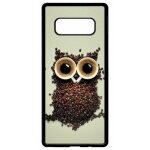 Coque pour smartphone - hibou grains de café - compatible avec samsung galaxy note 8. 0 - plastique - ... Coque pour smartphone - hibou grains de café - compatible avec samsung galaxy note 8. 0 - plastique - ...