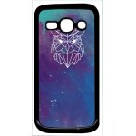 Coque pour smartphone - hyper animals space chouette - compatible avec samsung galaxy ace 3 - plastique ...