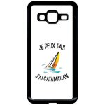 Coque pour smartphone - je peux pas j ai catamaran bateau fond blanc - compatible avec samsung galaxy ...