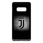 Coque pour smartphone - juventus foot logo fond noir - compatible avec samsung galaxy s10e - plastique ...