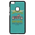 Coque pour smartphone - moto rtro easy rider - compatible avec huawei p10 lite - plastique - bord noir ...