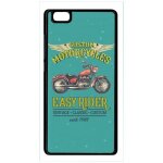Coque pour smartphone - moto rtro easy rider - compatible avec huawei p8 lite (2015) - plastique - bord ...