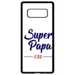 Coque pour smartphone - super papa le seul fond blanc - compatible avec samsung galaxy note 8. 0 - plastique ...