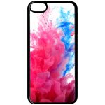 Coque pour smartphone - peinture - compatible avec apple ipod touch 6 - plastique - bord noir