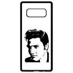 Coque pour smartphone - portrait elvis presley - compatible avec samsung galaxy note 8. 0 - plastique ...