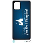 Coque pour smartphone - la realite est tropdure jme tire a disney fond bleu fonc - compatible avec samsung ...