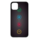 Coque pour smartphone - rebus i love windows and phone - compatible avec apple iphone 11 - plastique ...