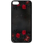 Coque pour smartphone - roses gothic chapelet - compatible avec apple ipod touch 6 - plastique - bord ... Coque pour smartphone - roses gothic chapelet - compatible avec apple ipod touch 6 - plastique - bord ...