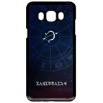 Coque pour smartphone - signe astrologique sagittaire - compatible avec samsung galaxy j7 (2016) - plastique ...