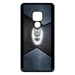 Coque pour smartphone - superhero iron the man - compatible avec huawei mate 20 - plastique - bord noir ...