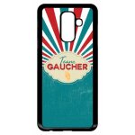 Coque pour smartphone - team gauchers - compatible avec samsung galaxy a6 + (2018) - plastique - bord ...