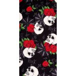 Coque pour smartphone - tete de mort toile rose rock - compatible avec apple ipod touch4 - plastique ... Coque pour smartphone - tete de mort toile rose rock - compatible avec apple ipod touch4 - plastique ...