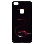 Coque pour smartphone - verre de vin electrocardiogramme 2 - compatible avec huawei p10 lite - plastique ... Coque pour smartphone - verre de vin electrocardiogramme 2 - compatible avec huawei p10 lite - plastique ...