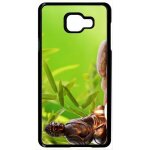 Coque pour smartphone - zen attitude bouddha bougie - compatible avec samsung galaxy a7 (2016) - plastique ...