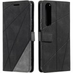Coque sony xperia 1 iii, etui en cuir pu portefeuille housse fermeture magnetique und flip pour sony ...