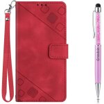 Coque pour sony xperia 1 iv, rabat portefeuille cuir etui, slim tpu silicone bumper magntique housse, ...