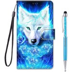 Coque pour sony xperia 10 iii, housse etui portefeuille sony xperia 10 iii, mode cratif effet bookstyle ...