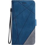 Coque pour sony xperia 10 iii, rabat portefeuille de protection cuir pu etui, slim silicone tpu bumper ...