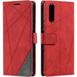 Coque pour sony xperia 10 iv, portefeuille etui en pu cuir antichoc tpu, housse a rabat compatible avec ...