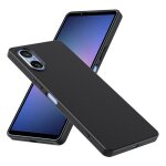 Coque pour sony xperia 5 v - housse etui silicone gel fine + film ecran - noir