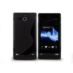 Coque sony xperia u grip flex - noir