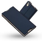 Coque sony xperia xa1 ultra, ultra mince en cuir pu premium housse a rabat portefeuille coque etui de ...