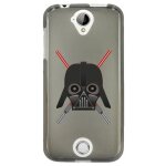 Coque souple pour acer liquid z320 avec impression motifs dark et sabres lasers