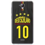 Coque souple pour altice s40 avec impression motifs maillot de football allemagn