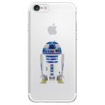Coque souple pour apple iphone 7 avec impression motifs robot
