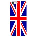 Coque souple pour apple iphone 7 avec impression motifs union jack